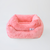 Cuddle Dog Bed Large Peach