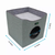 JESPET Foldable Cat Condo, Cat Cube House & Sleepping Bed with Lying Surface and 2 Reversible Cushions, Cat Hiding Place, Cat Cave, Linenette Fabric, Felt and Engineered Wood, Scratch Resista 15.4" x15.4" x15" Sage Green