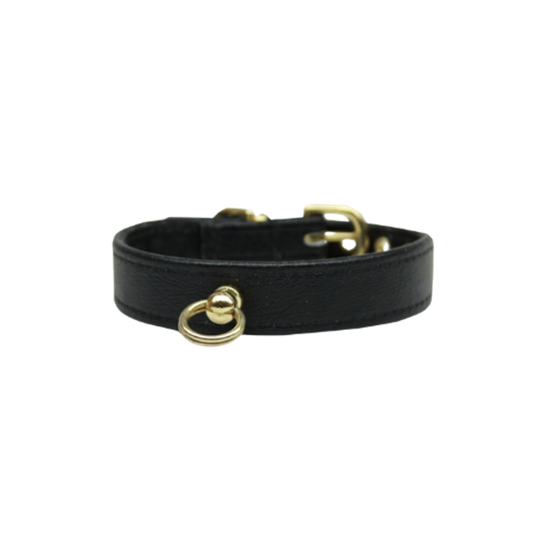 Bee Mine Dog Collar 18" Black
