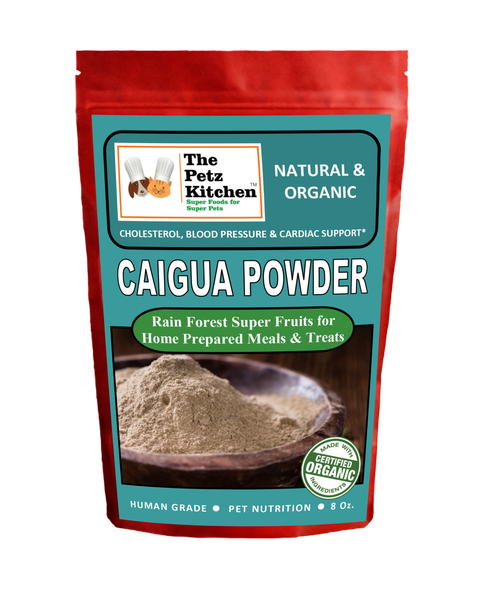 Caigua Fruit Powder - Cholesterol, Blood Pressure & Cardiac Support The Petz Kitchen For Dogs And Cats 8 Oz. Bag