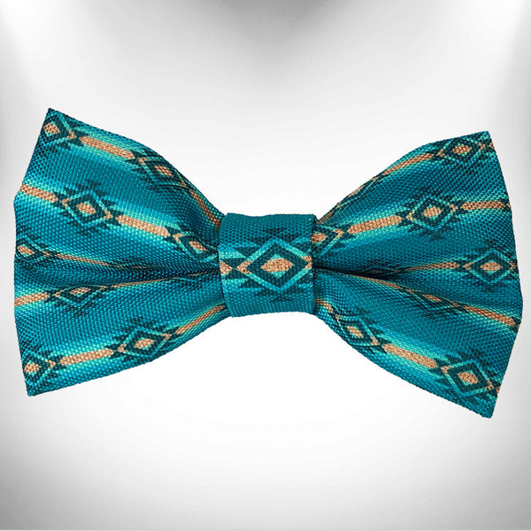 Bow Tie Large 5"x 2.5" Turquoise Sky Doggie