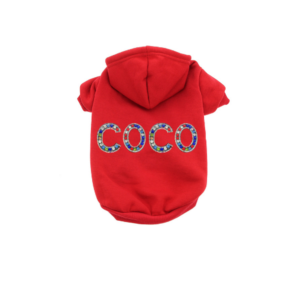 Coco Hoodie X Small RED