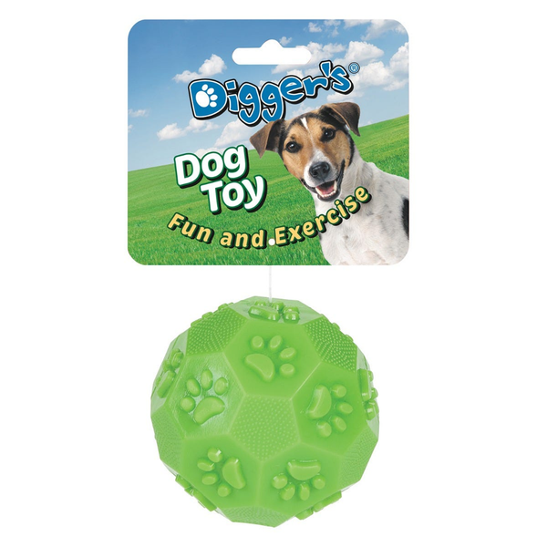 Digger's Paw Chuckle & Treat Ball LGrn 3.15