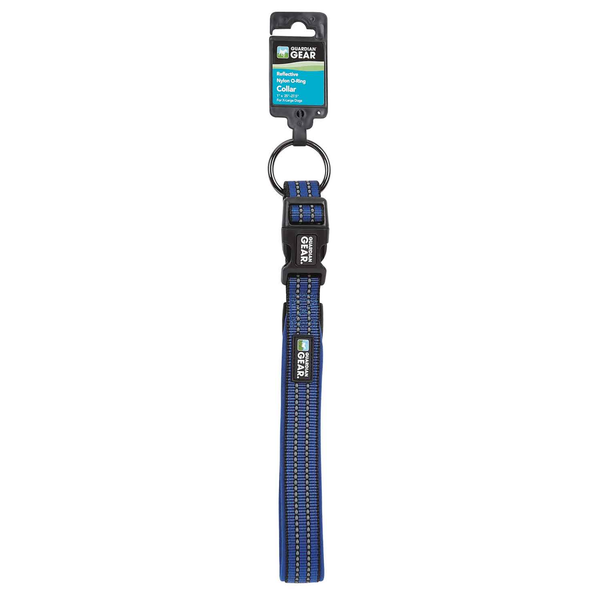 GG Reflect Nylon O-Ring Collar S Blu 1.2