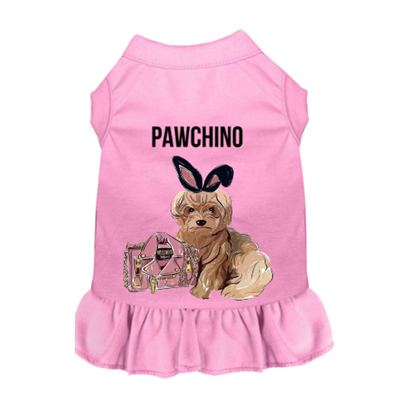 Miss Pawchino Dress Medium PINK