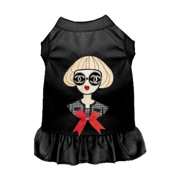 Ms. Fashion Dress Medium BLACK