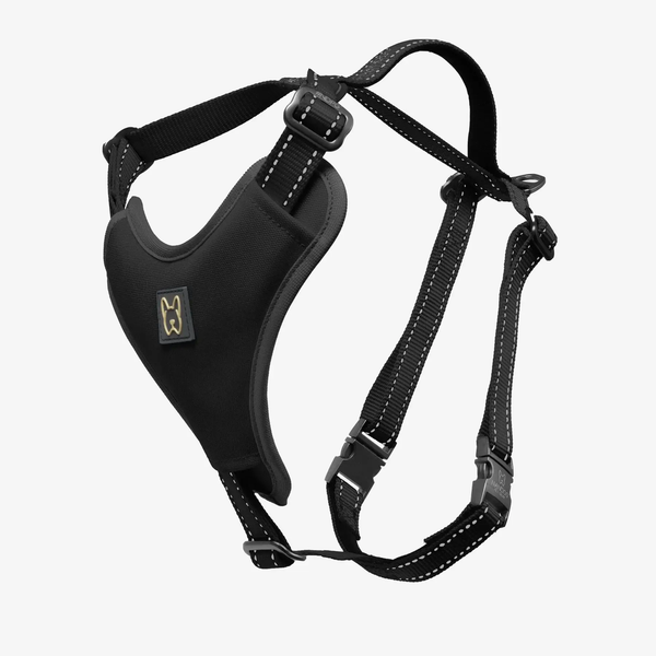 NANDOG Neoprene Sport Dog Harness BLACK Large