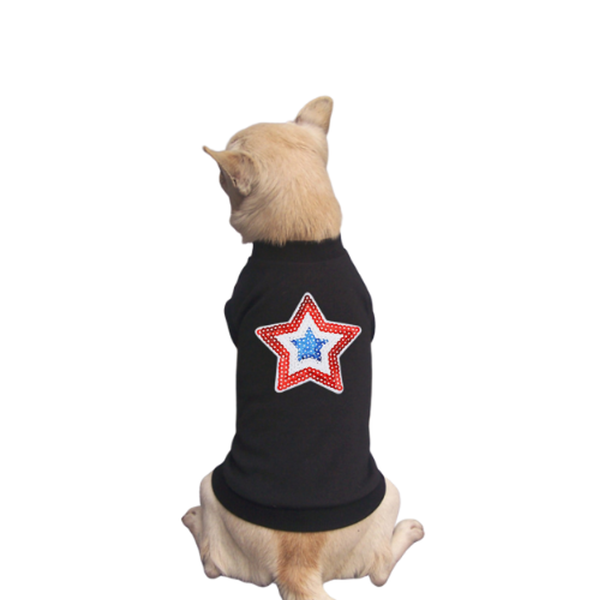 Sequin Star Dress/Tee TEE Medium