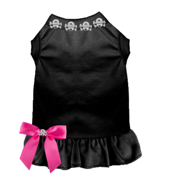 Skull Studded Dress 2X Large BLACK