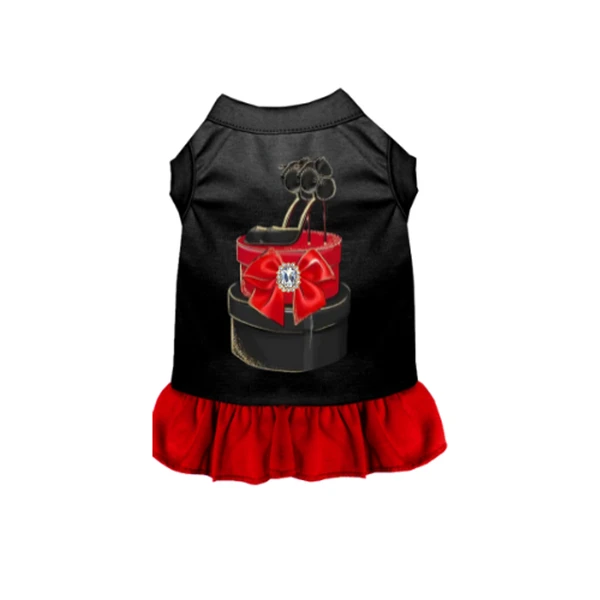 Stilleto Bow- Dog Dress L