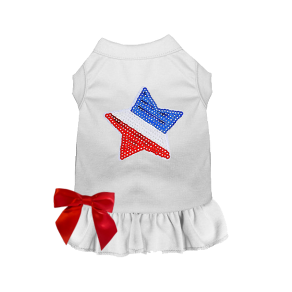 Stars, Stripes, & Bows 2X Large WHITE