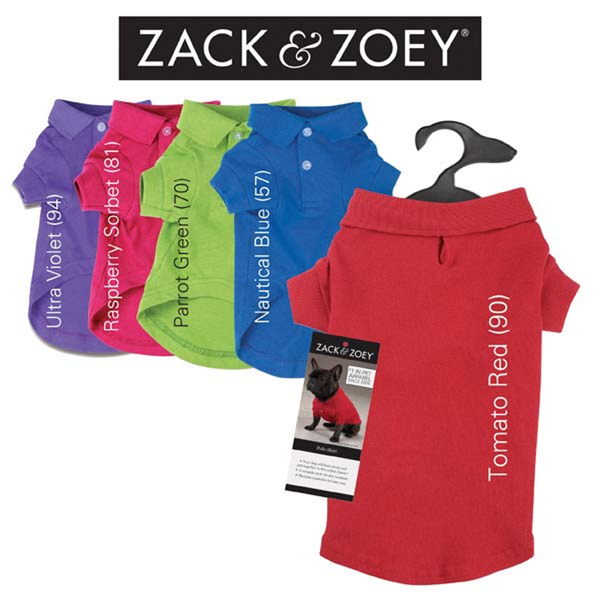 Zack & Zoey Polo Shirt Xsmall Red