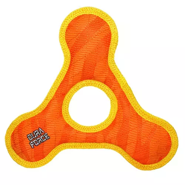 DuraForce TriangleRing Tiger Pet Toy