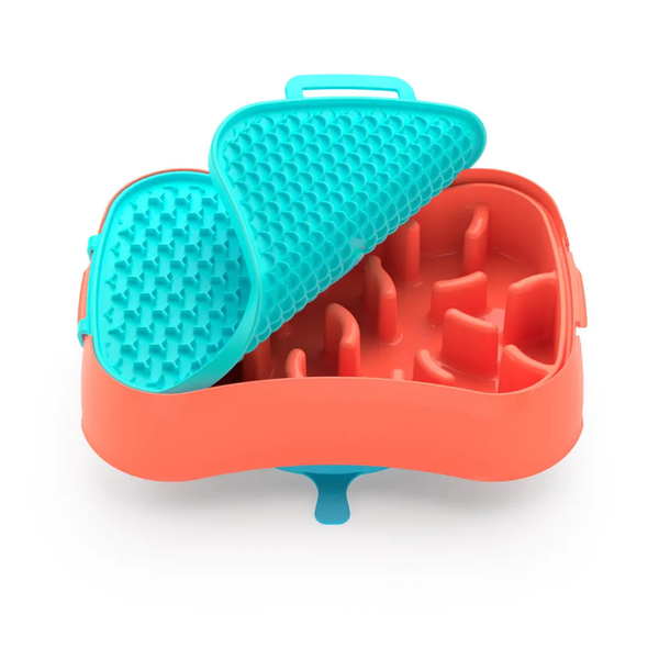 4-in-1 Slow Feeding System Pet Bowl