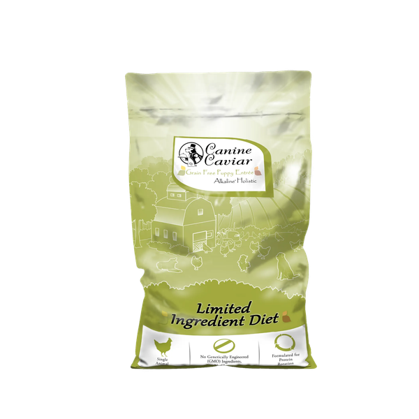 Grain Free Puppy: Chicken & Split Peas Alkaline Dry Dog Food