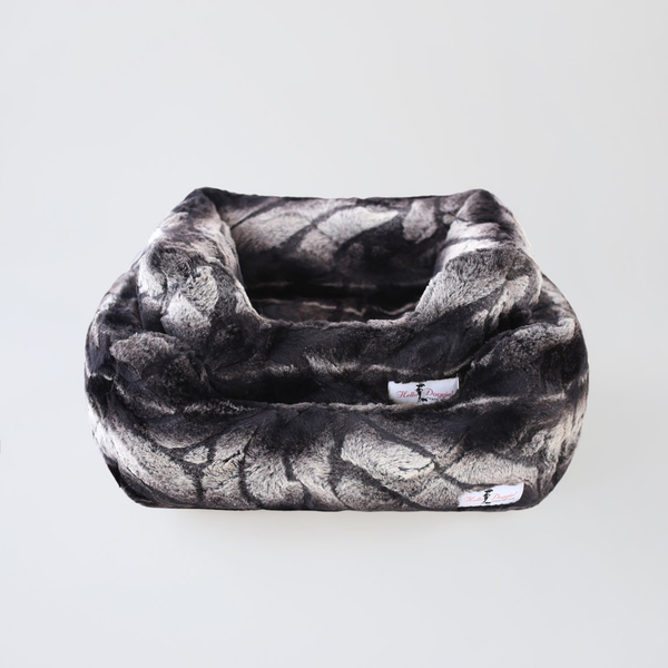 Deluxe Dog Bed Large Chinchilla