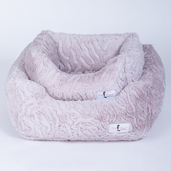Cuddle Dog Bed Small Pink Ice