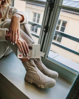 Women's Winter Suede Boots GD 5518411 TPS