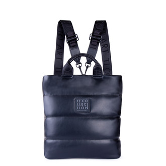 Black Torbole Eco-Leather Backpack YH 8339021 BLI