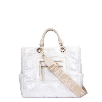 Women's White Nylon Florence Sport Bag YT 5481331 WHG