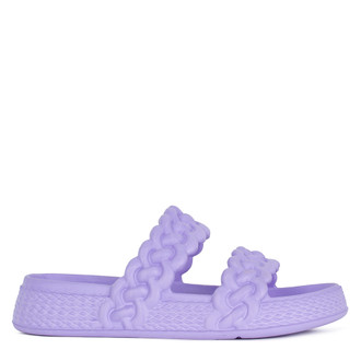 Women's Lilac Ibiza Sandals With Woven Straps MU 5121023 LIL