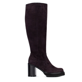 Women's Purple Suede Winter Boots GF 5669513 DVS