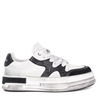 Men's Black and White Perseus Sneakers TO 7206014 WHB