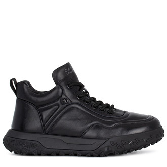 Men's Winter Leather Sneakers with Studded Tread Sole GG 7500714 BLI Men's Winter Leather Sneakers with Studded Tread Sole GG 7500714 BLI