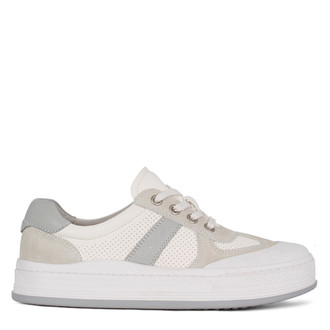 Women's Off-White Leather Keds TL 5215215 WHG