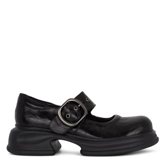 Women's Black Patent Leather Pumps GB 5220615 BLA