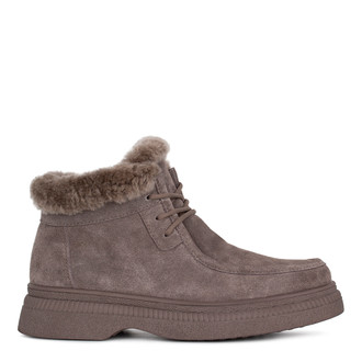 Women's Grey Suede Boots GJ 5518015 GRS
