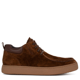 Men's Brown Suede Wallabee Boots TL 7518915 TRS