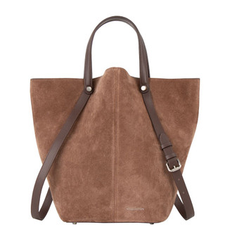 Suede Amber Bag with Leather Straps YB 5390016 TPB
