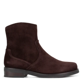 Women's Brown Suede Ankle Boots GP 5318116 BRS