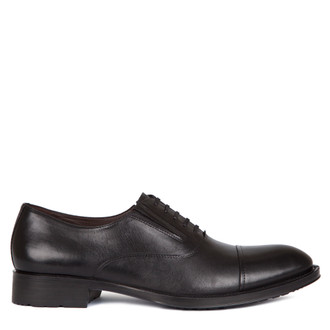 Men's Toe-Cap Classic Oxford Shoes MP 7298517 BLK