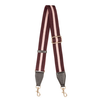Burgundy and Pink Tracolla Bag Strap LC 5040138 BDM