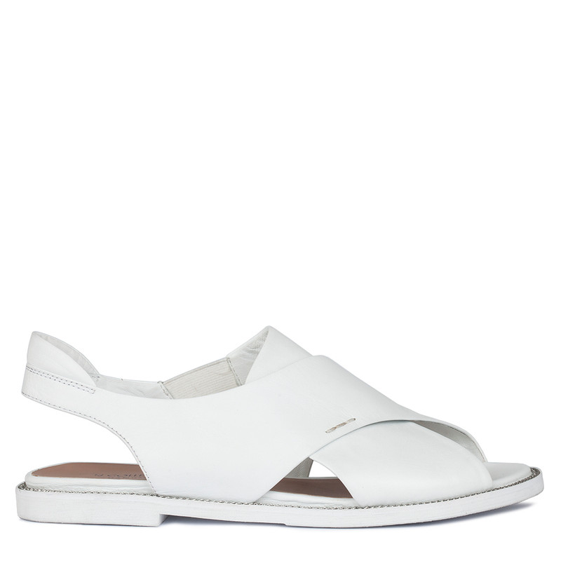 Women's White Glove Leather Sandals GP 5106010 WHO