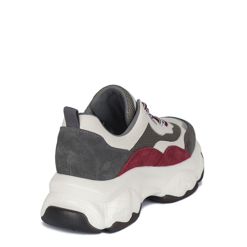 chunky sole technical sneakers