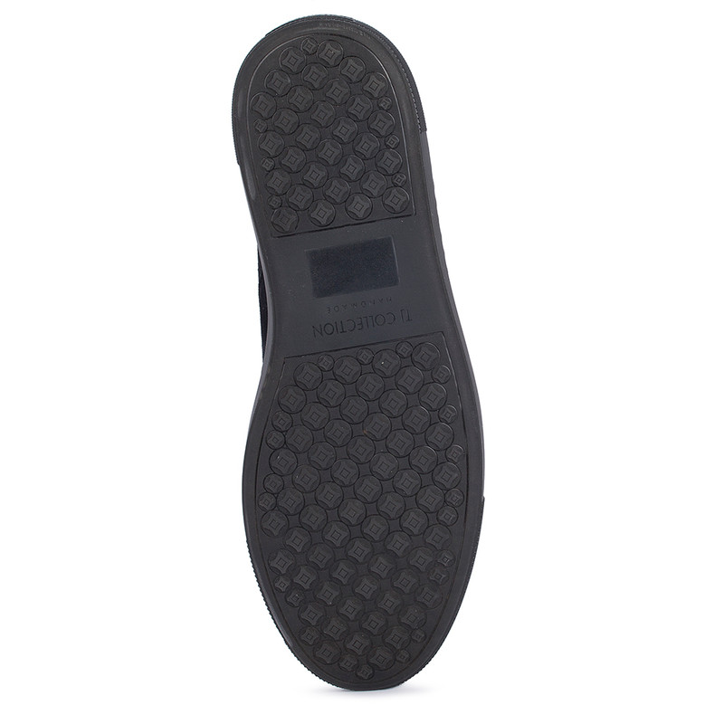 Men's Minimalist Navy Suede Sneakers TL 7325811 NVB