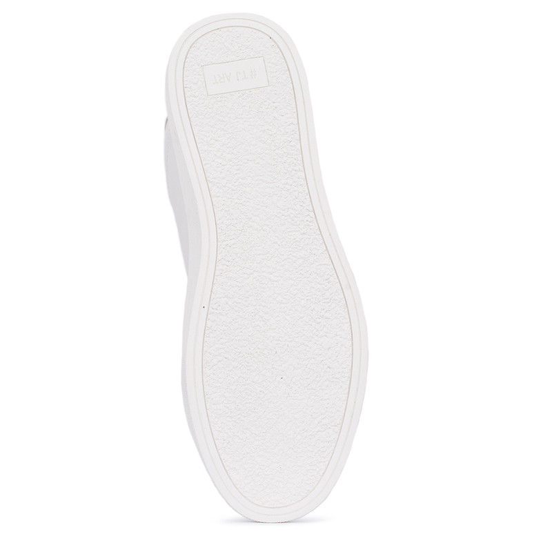 Classic White Leather Keds | TJ COLLECTION