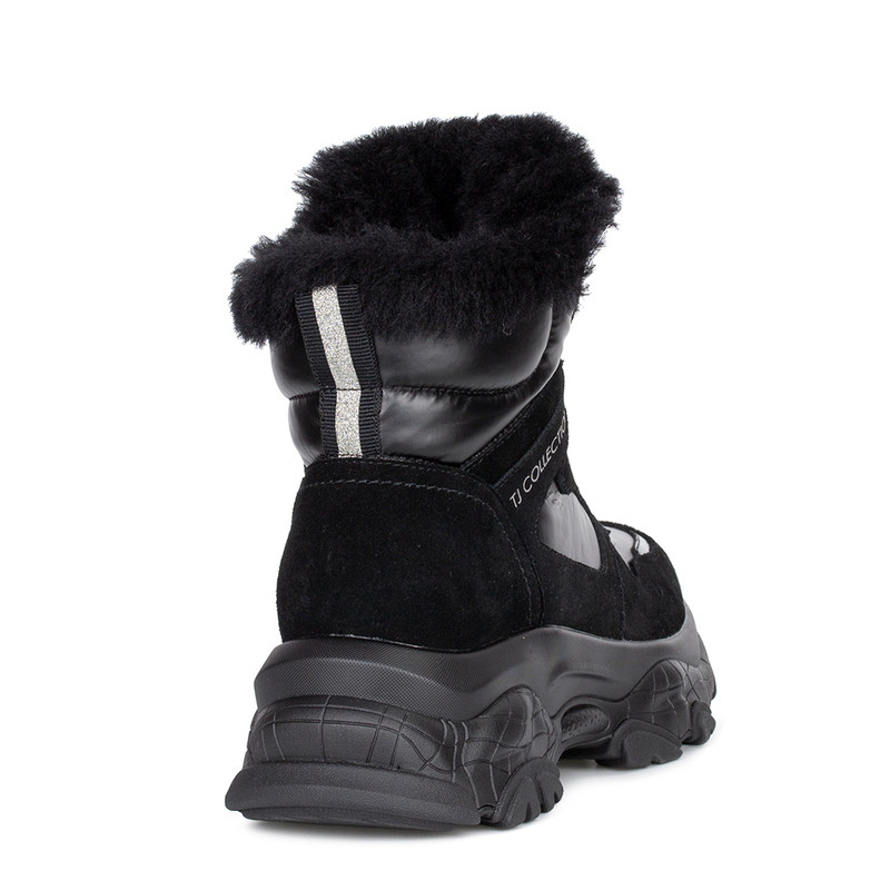 Women’s Black Winter Combination Sneakers GF 5517932 BLF