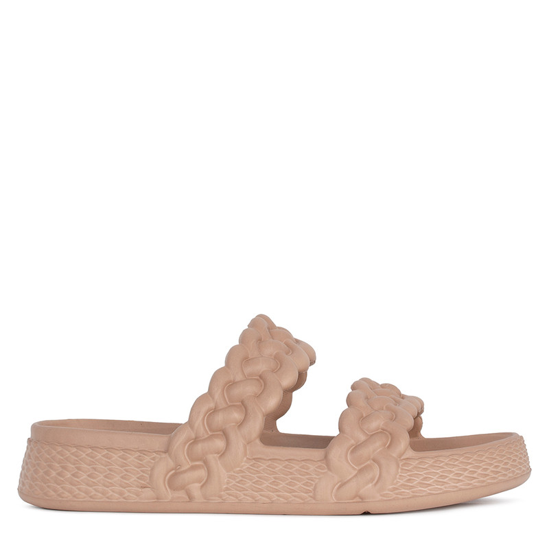 Women's Nude Ibiza Sandals With Woven Straps MU 5121023 NDA