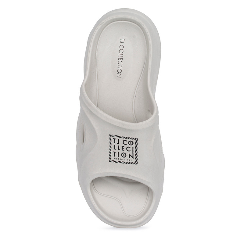 Men's Light Grey Rubber Street Sandals Mykonos MU 7110923 LGR