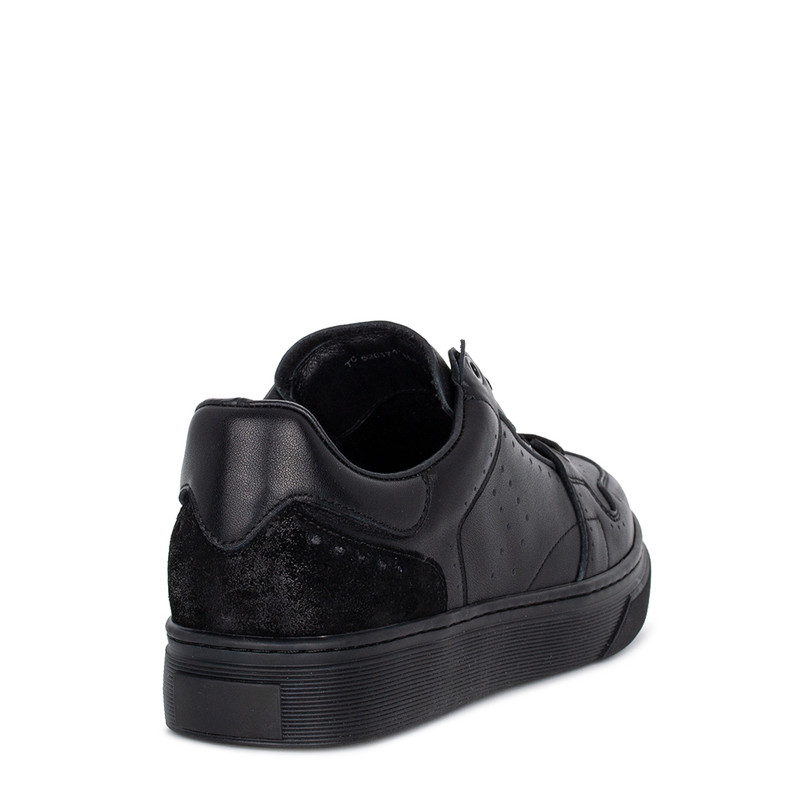 Women's Black Keds in Unisex Style TO 5201713 BLK