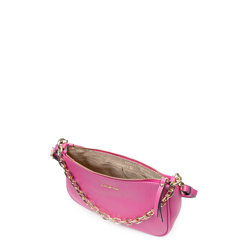 Leather Pink Amalfi bag with a Chain YG 5148813 FXZ