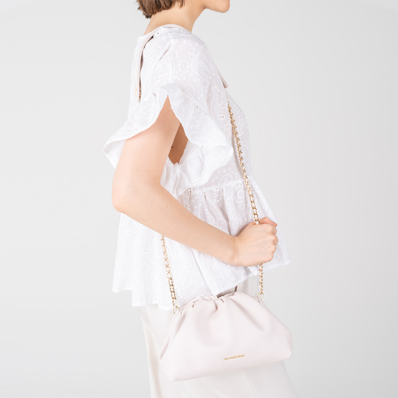 Off-white Leather Mini Miami Bag YT 5168813 CRM