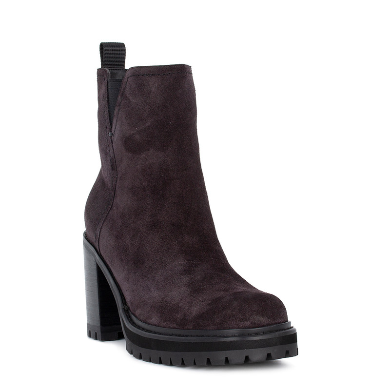 Women's Winter Suede Block Heel Boots GF 5569813 GRS