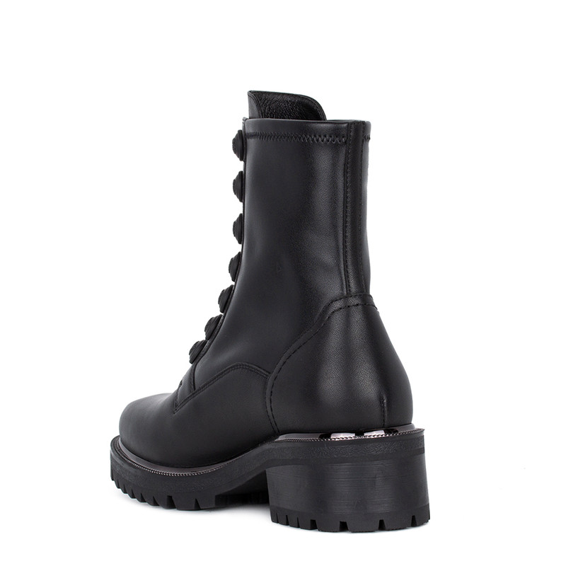 Women's Military Style Autmn Boots GS 5329033 BLE Women's Military Style Autmn Boots GS 5329033 BLE
