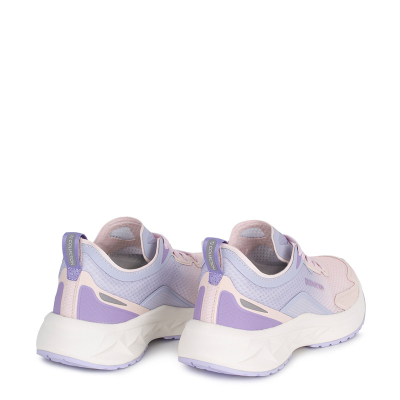 Women's Peach Sneakers with a Lilac Gradient GV 5116024 PNL