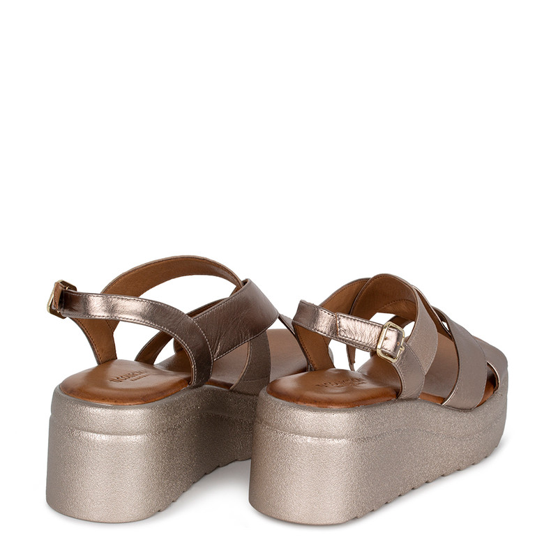 Women’s Bronze Platform Sandals GQ 5130914 BRZ